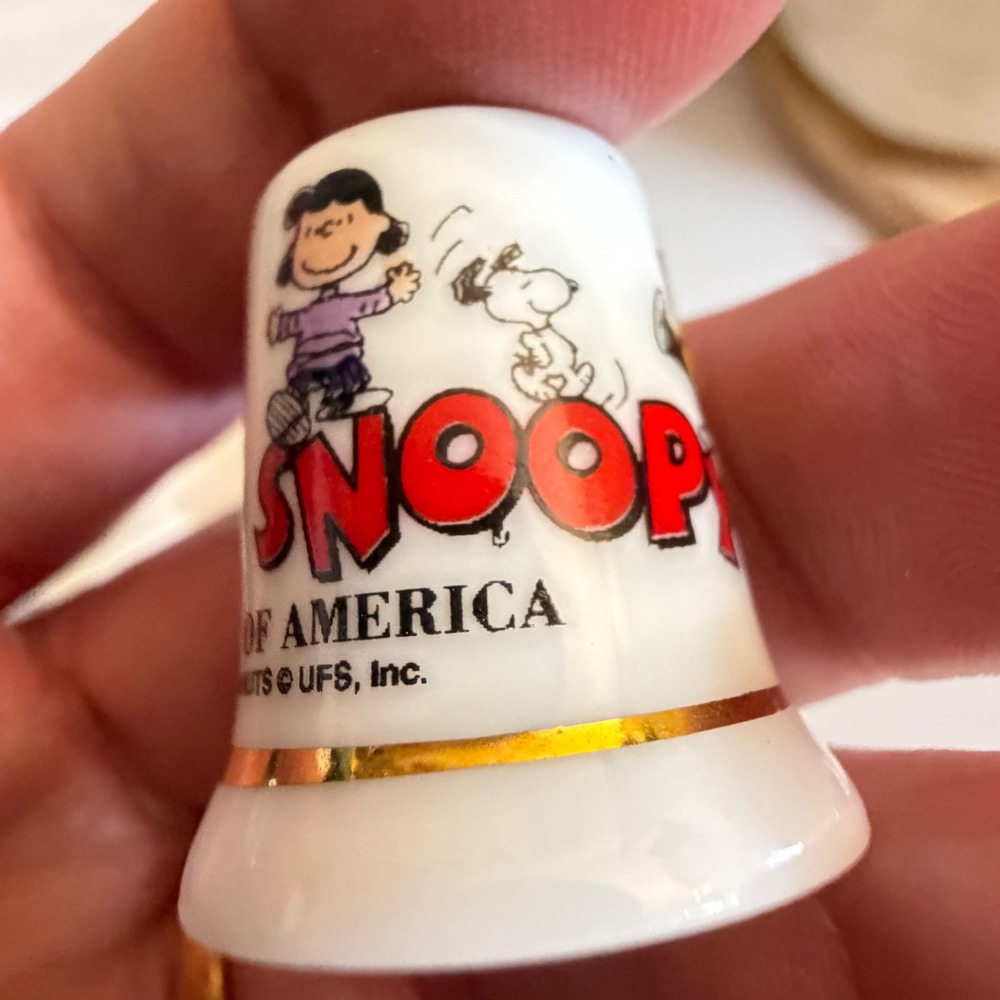 Vintage Thimble Collection Snoopy Las Vegas Alaska Brass Pewter Metal Lot of 16 - Picture 11 of 11